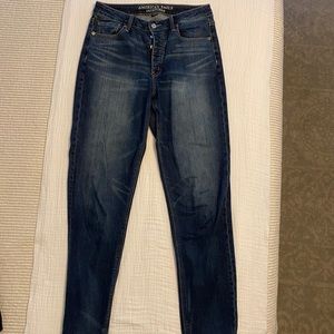 American Eagle vintage hi rise 10 extra long